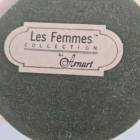 VTG Les Femmes Collection By Arnart Figurine Art Deco Statue Flapper 20's Style - Picture 6 of 6